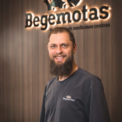 Vainius Stanevičius Begemotas veterinarijos gydytojas