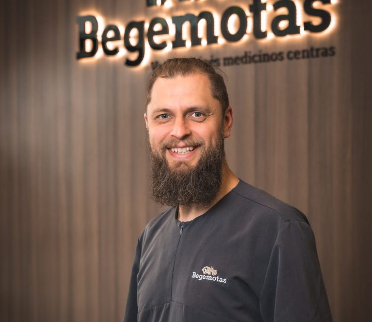 Vainius Stanevičius Begemotas veterinarijos gydytojas